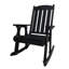 Chaise berçante d'extérieur en bois massif Ruvimbo-86843596