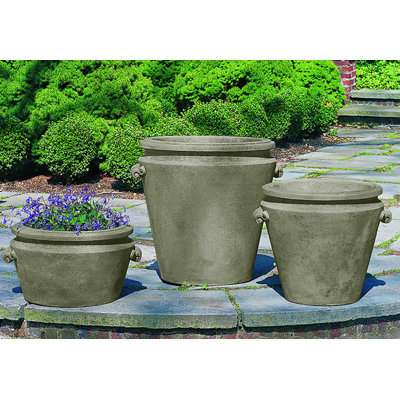 Scroll Handle Handmade Planter
