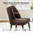 Upholstered Solid Wood Dining Chair-839576308