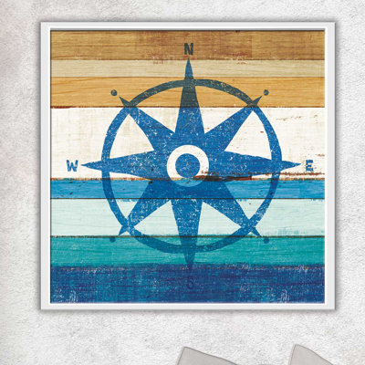 « beachscape iv compass », impression
