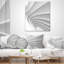 Coussin lombaire à couches vagues 3d