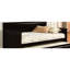 Lit de jour simple gigogne de style anglais avec lit plateforme et ensemble de lattes, largeur de 42,5 po, hauteur de 37,72 po