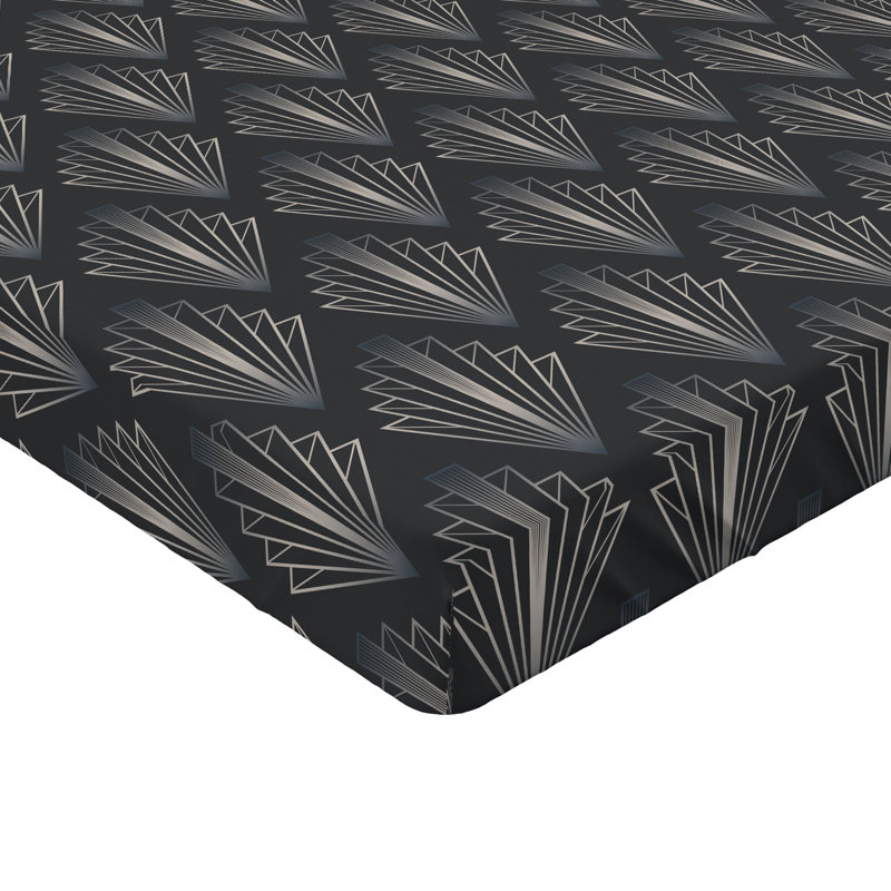 Drap-housse Ambesonne Art Deco, Drap-housse de taille simple