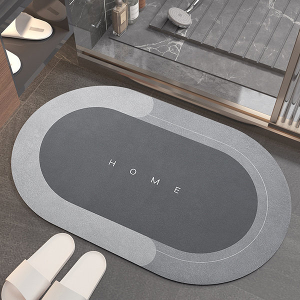Manunclaims Bathroom Rug Oval Bath Carpet for Bathroom Non Slip