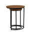 Sunset Outdoor Round Teak Side Table