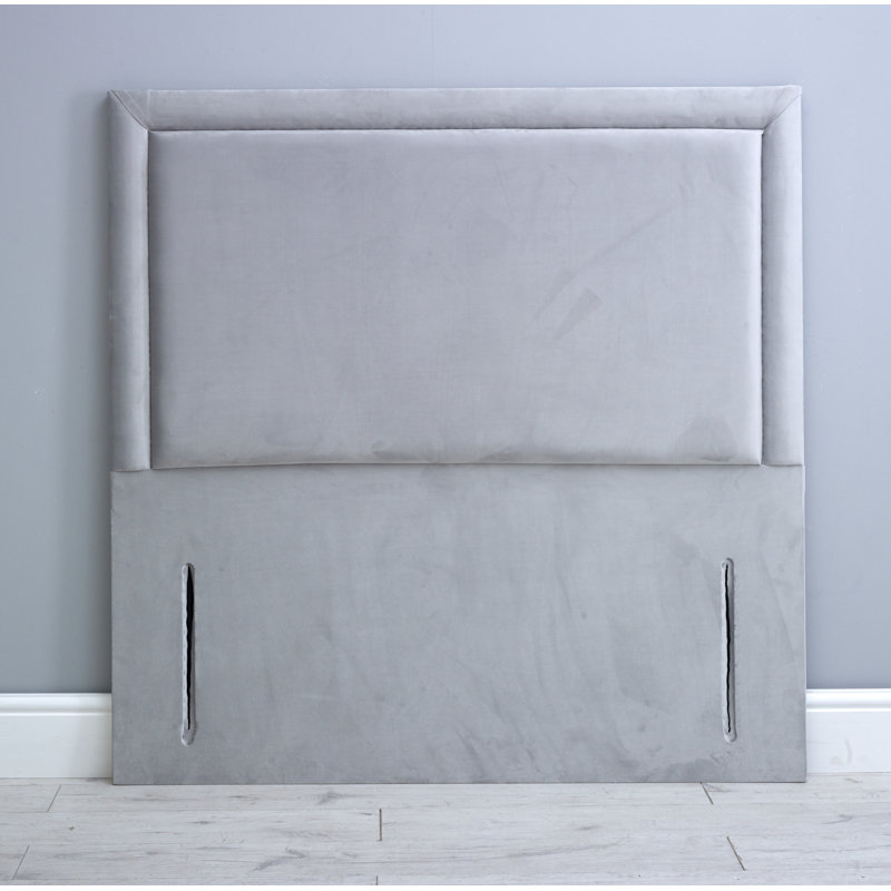 Sweet Upholstered Headboard, Super King (6'), Silver