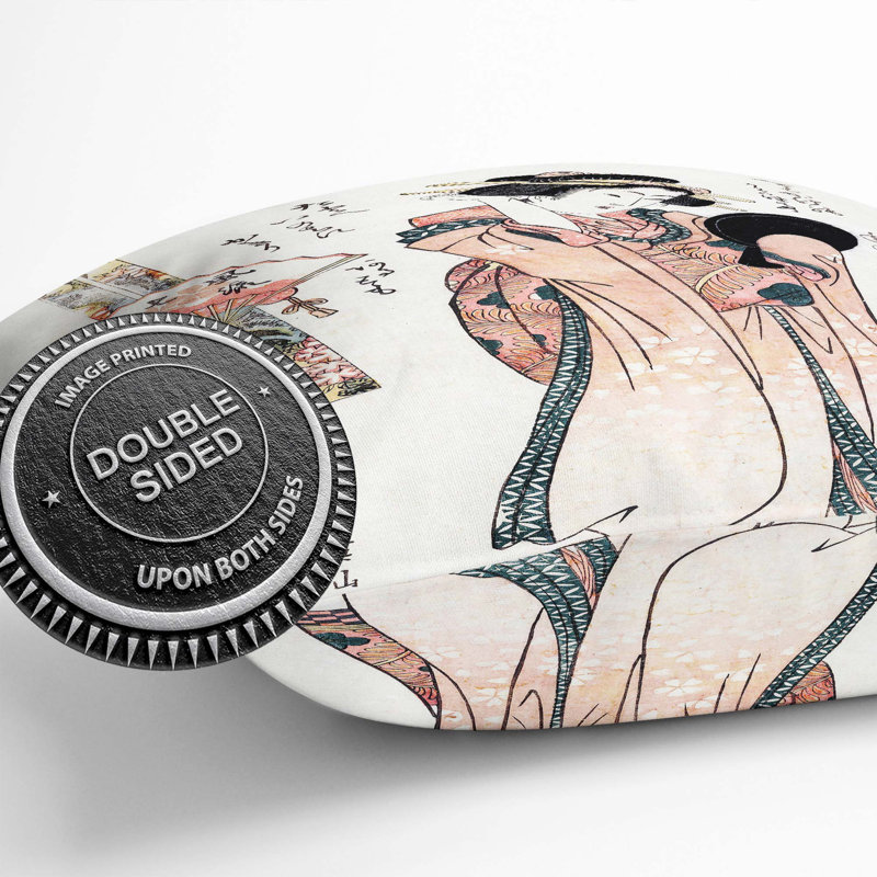 Square Throw Cushion, 40cm H x 40cm W x 15cm D