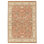 Hand Knotted Wool Area Rug in Red And Ivory