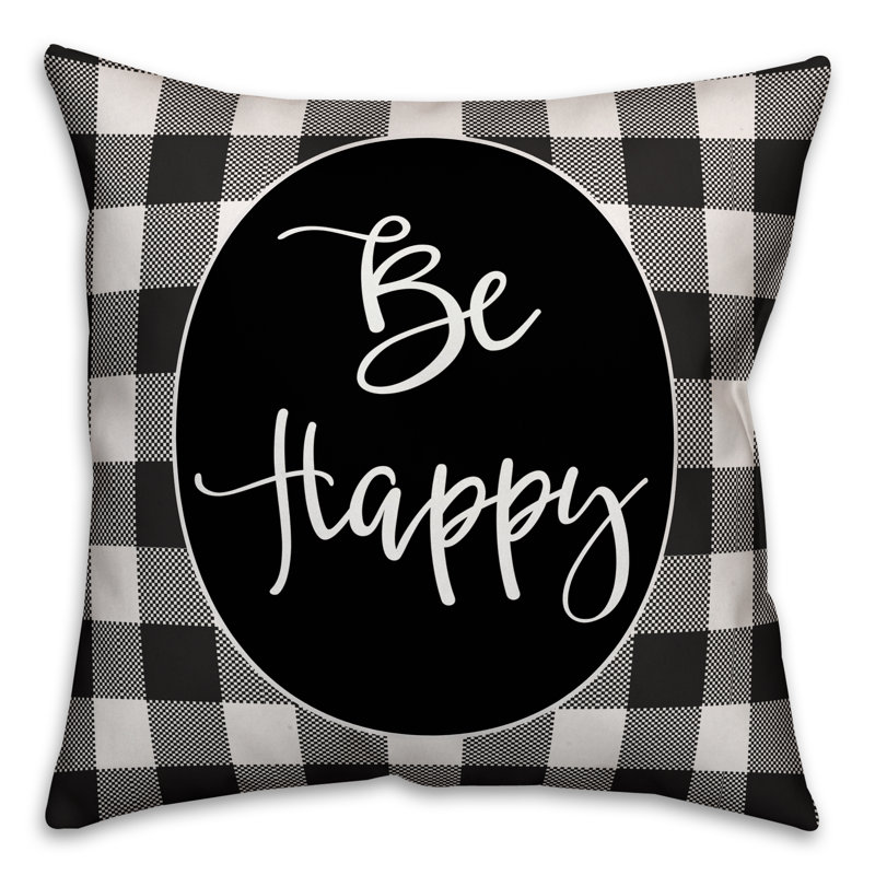 Coussin Be Happy