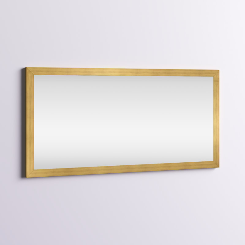 Coles Rectangle Wall Mirror, 39" H x 77.5" W