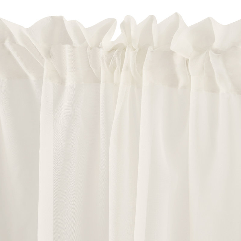 Curtain, Ivory White