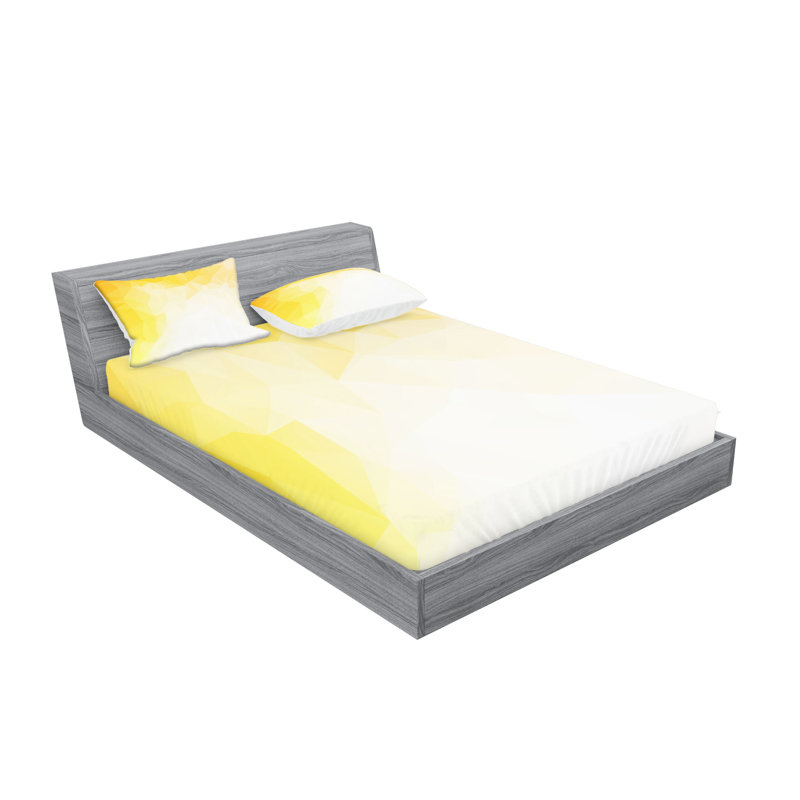 Drap-housse et coussin décoratif Ambesonne, Ensemble de draps pour très grand lit californien