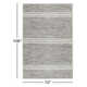 Malta Grey Machine Washable Rug