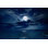 Full Moon over Sea - Photographie sur toile tendue