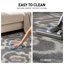 Tapis marocain gris foncé Hegwood-49367665