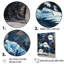 «Black and Blue Break Dance Fusion V», reproduction sur toile-377411068-377411069