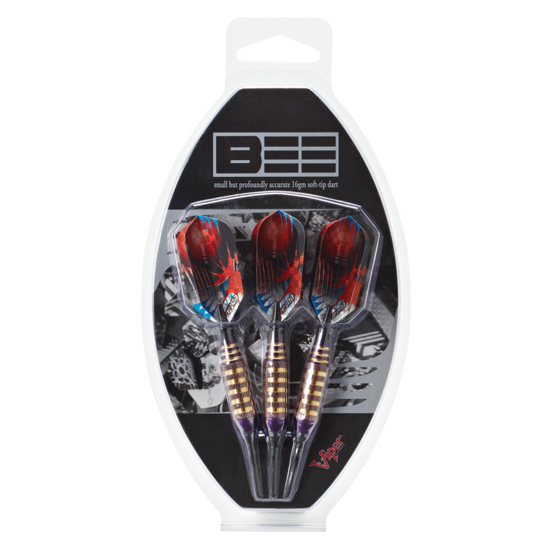 Atomic Bee Soft Tip Dart, Purple