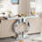 Trustin 43.11" Mirrored Console Table Sofa Table for Entrance Living Room-1806972085