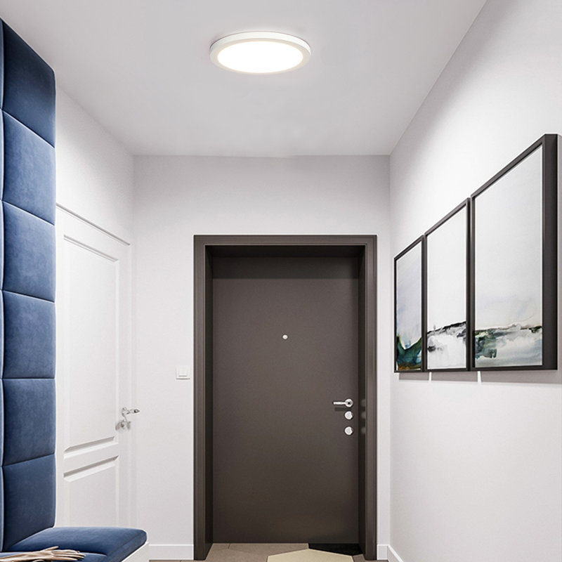Plafonnier encastré à DEL Jahcari, H 0,7 po x l 11,8 po x P 0,7 po