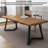 Rectangular Solid Wood Desk-850316306