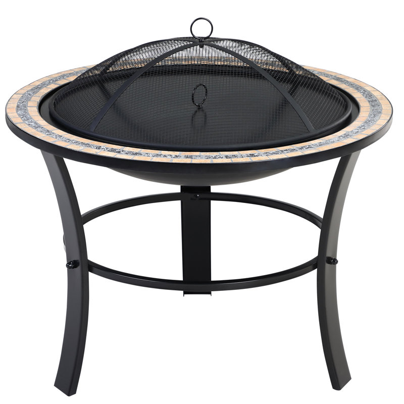Round Steel Smokeless Fire Pit