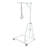 Adjustable Trapeze Bar For Bed Heavy-Duty Carbon Steel Mobility Aid With Ergonomic Handles, Lockable Swivel Castors, Supports 330Lbs-120142359