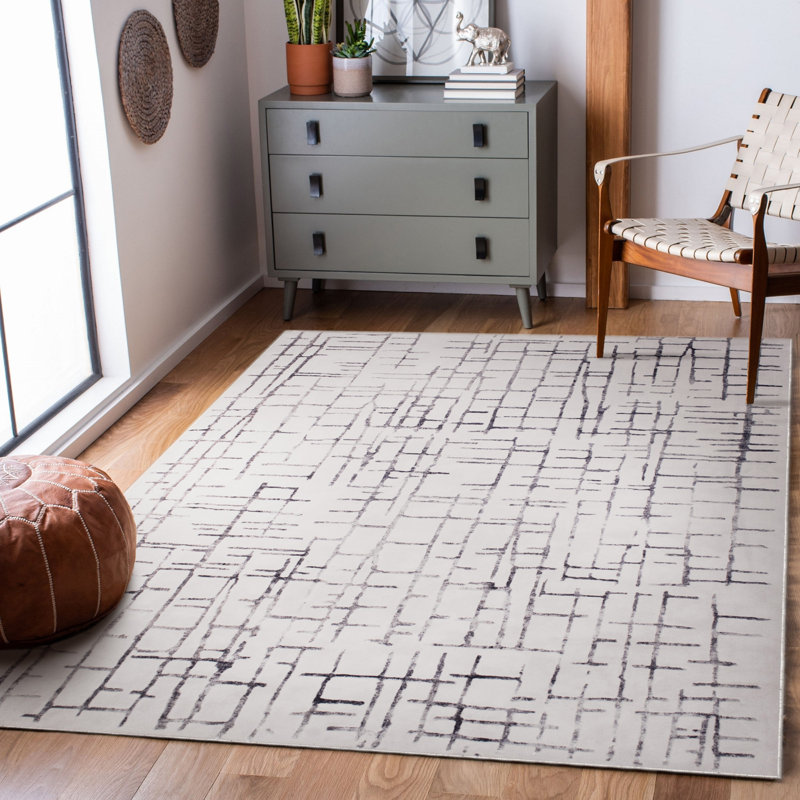 Tapis tissé à la machine Coizer, Rectangle 5 pi x 7 pi