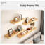 2 pièces en bois massif tablettes flottantes étagères murales support de rangement présentoir Ledge Nutbrown S-100135377