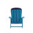 Chaises Adirondack en résine de polyester toutes saisons avec coussins Rangins-1054847153