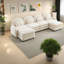 Canapé modulaire moderne à 4 places Cloud Comfort Teddy