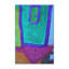 Tapis bleu area house-212676135