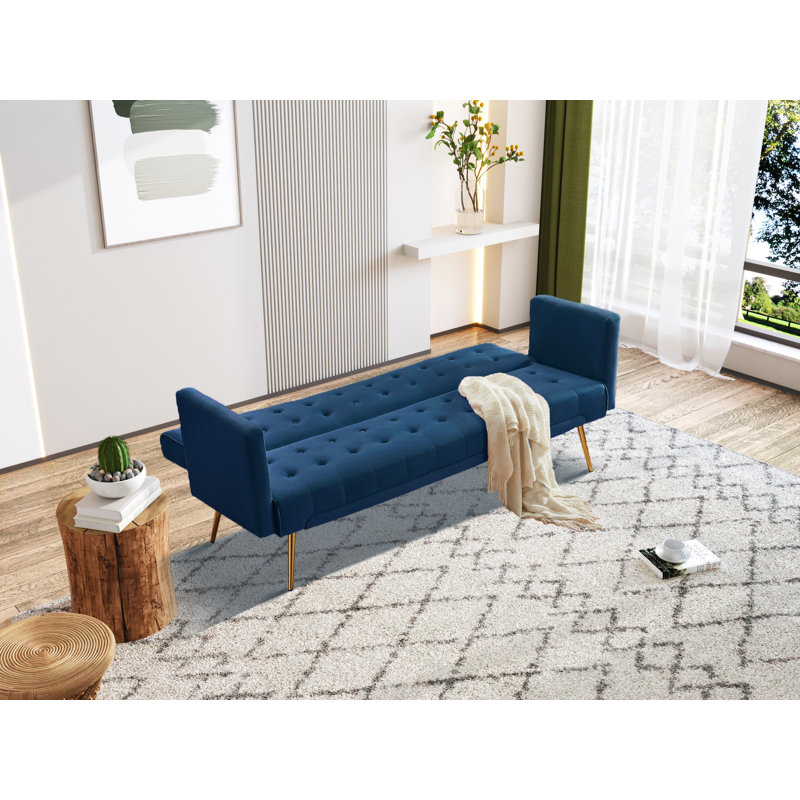 Myke 70,07 po, Velours bleu