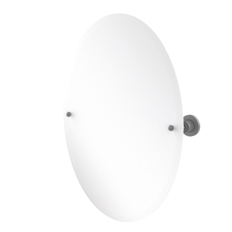 Miroir d'appoint Lera, Gris mat