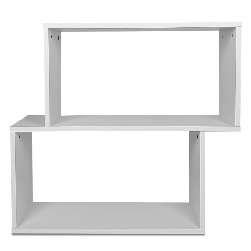 28''H X 25.5''W Axenia Geometric Bookcase