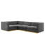 Canapé modulaire 4 pièces Sanguine Channel-177513309-177513308