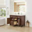 Beckett 48" Freestanding Double Bathroom Vanity with Quartz Top-661435483-646743071-646743068