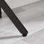 Atal Marble Effect Console Table - Glass Topped Metal Leg Narrow Hallway Console Table-597554345-597554346