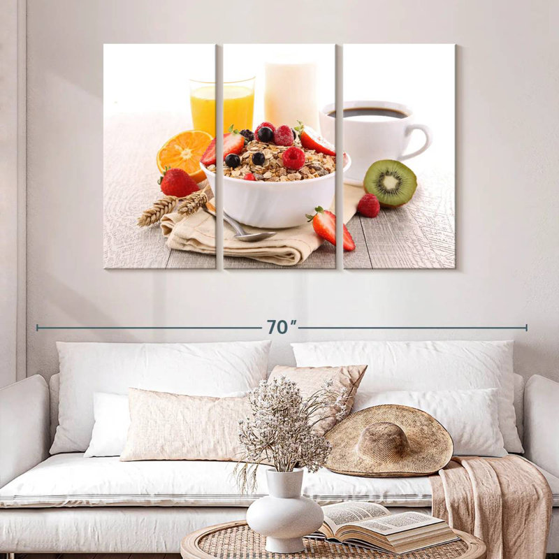 Yarlin Complete Breakfast, 32" H x 50" W