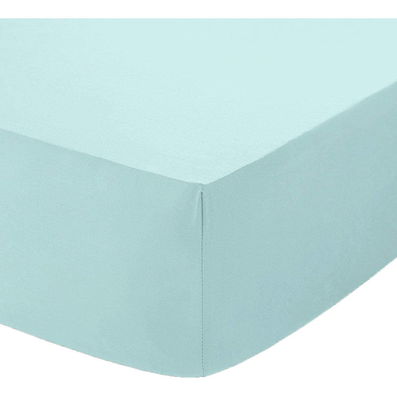 Agaat Sateen Fitted Sheet, Cream, Single (3')