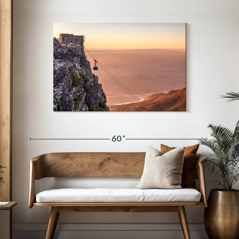 Kavia Table Mountain Cable Car, 30" H x 45" W