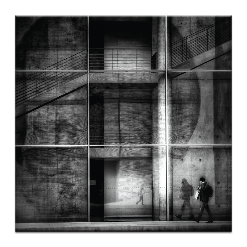 Photographers Lane - Wrapped Canvas Print, 41cm H x 41cm W