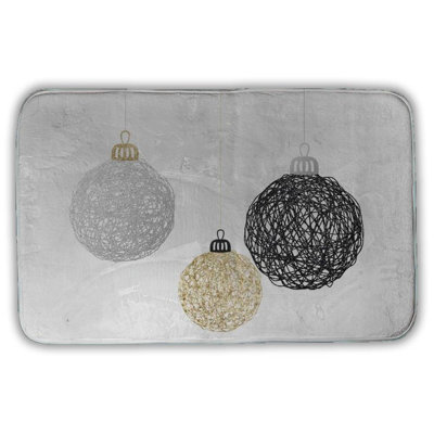 Harishan Microfiber Non-Slip Bath Mat