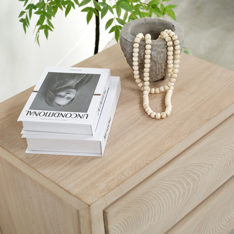 Solid Wood End Table