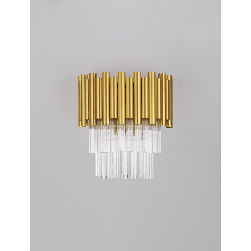 MAGNOLIA Aluminium Flush Mounted Sconce