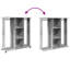 Wardrobe With Wheels 102X38x110 Cm Engineered Wood-1600386754