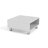 Chiniak Coffee Table, 1 shelf, 4 legs, White, Living Room-1955254532