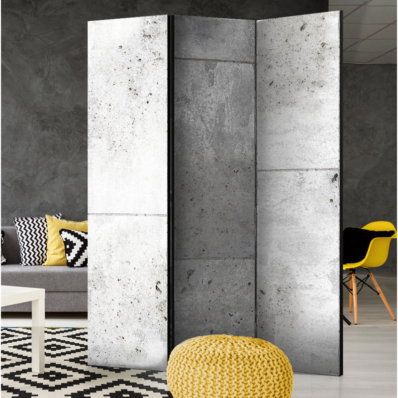 Cendrillon 172cm H Solid Wood Folding Room Divider, 3