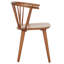 Baek 45cm Solid Spindle Back Arm Chair-132421088