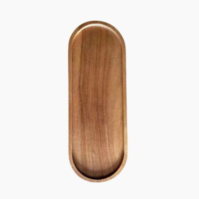 Solid Wood Serving Tray - Japanese-Style Tea, Snack and Fruit Platter