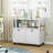 Mobile 2 Drawer File Cabinet with Lock-1156740656